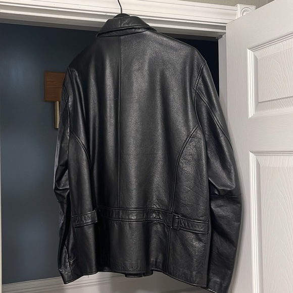 Mens leather jacket in PREFECT condition XL - Picture 2 of 5